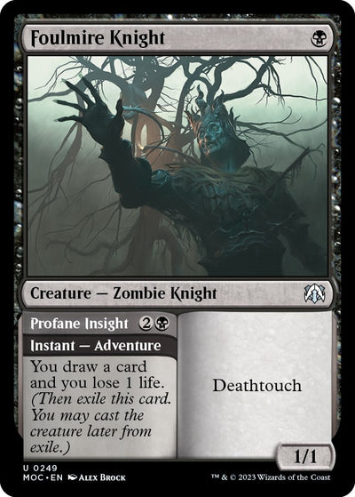 Foulmire Knight (249) (Commander: March of the Machine)