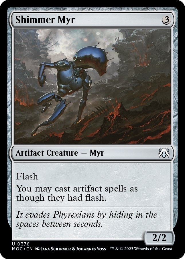 Shimmer Myr (376) (Commander: March of the Machine)