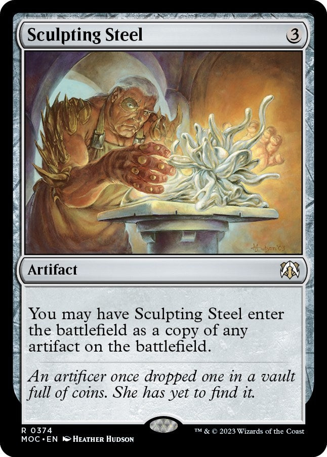 Sculpting Steel (374) (Commander: March of the Machine)