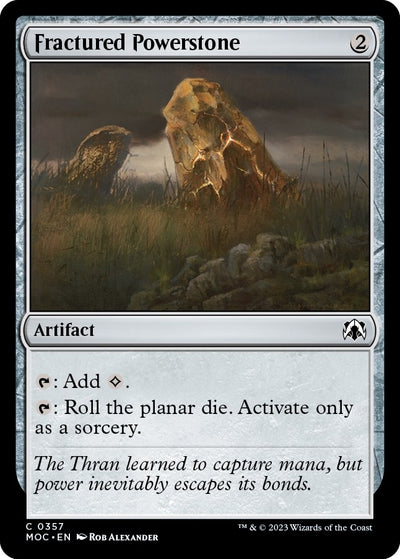 Fractured Powerstone (357) (Commander: March of the Machine)