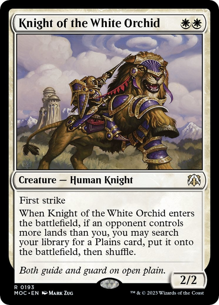 Knight of the White Orchid (193) (Commander: March of the Machine)