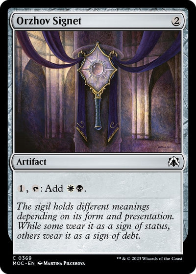 Orzhov Signet (369) (Commander: March of the Machine)