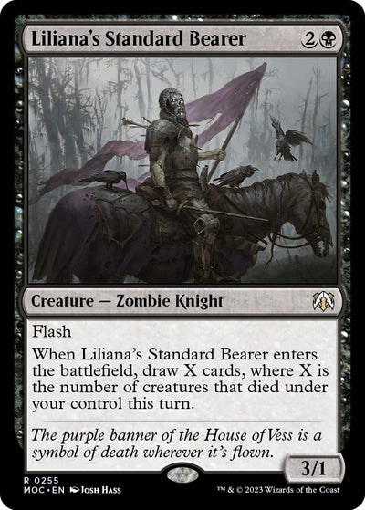 Liliana's Standard Bearer (255) (Commander: March of the Machine)