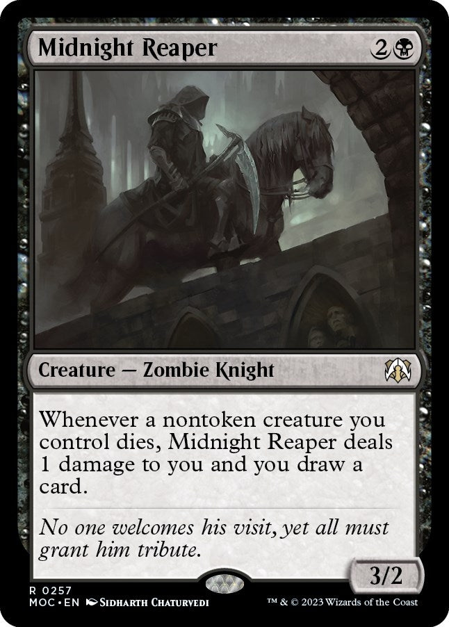 Midnight Reaper (257) (Commander: March of the Machine)