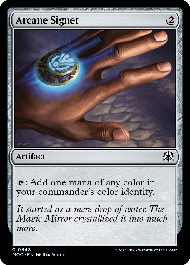 Arcane Signet (348) (Commander: March of the Machine)