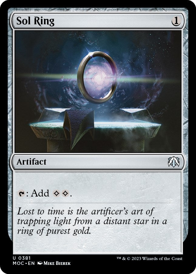 Sol Ring (381) (Commander: March of the Machine)