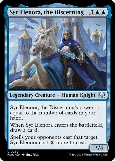 Syr Elenora, the Discerning (239) (Commander: March of the Machine)