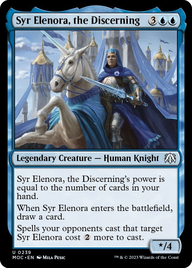 Syr Elenora, the Discerning (239) (Commander: March of the Machine)