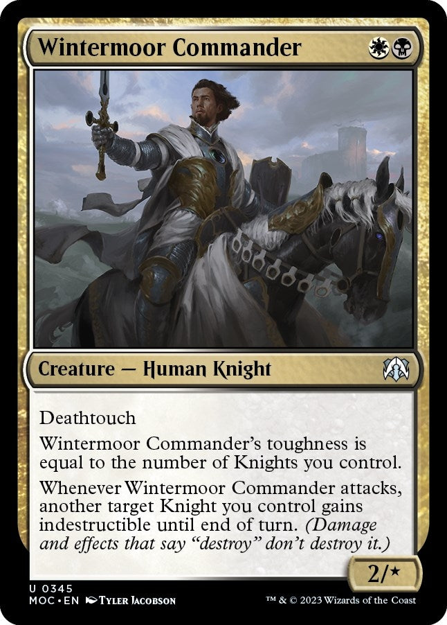 Wintermoor Commander (345) (Commander: March of the Machine)