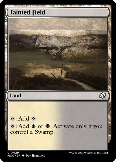 Tainted Field (429) (Commander: March of the Machine)