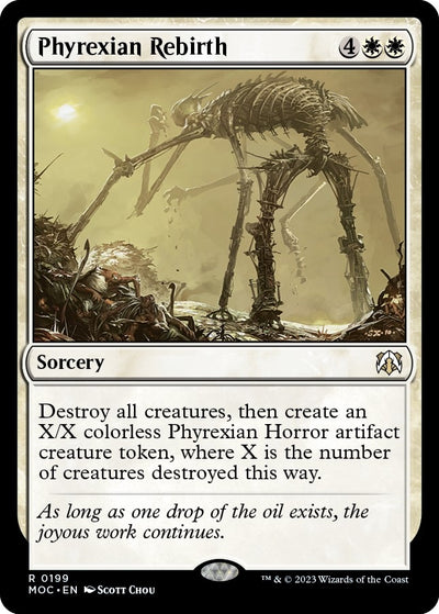 Phyrexian Rebirth (199) (Commander: March of the Machine)
