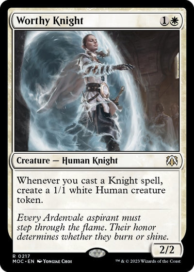 Worthy Knight (217) (Commander: March of the Machine)