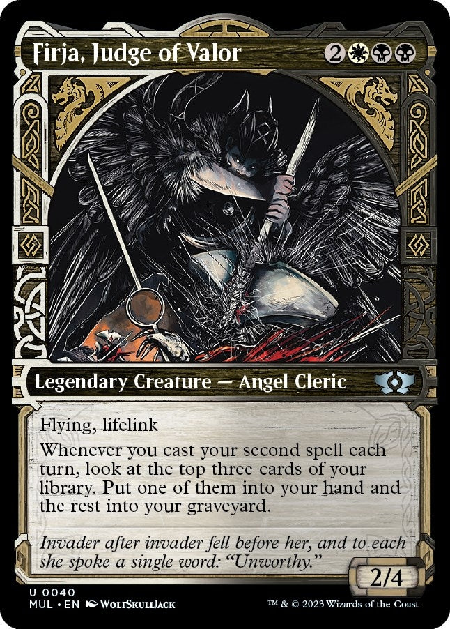 Firja, Judge of Valor (40) (March of the Machine: Multiverse Legends)