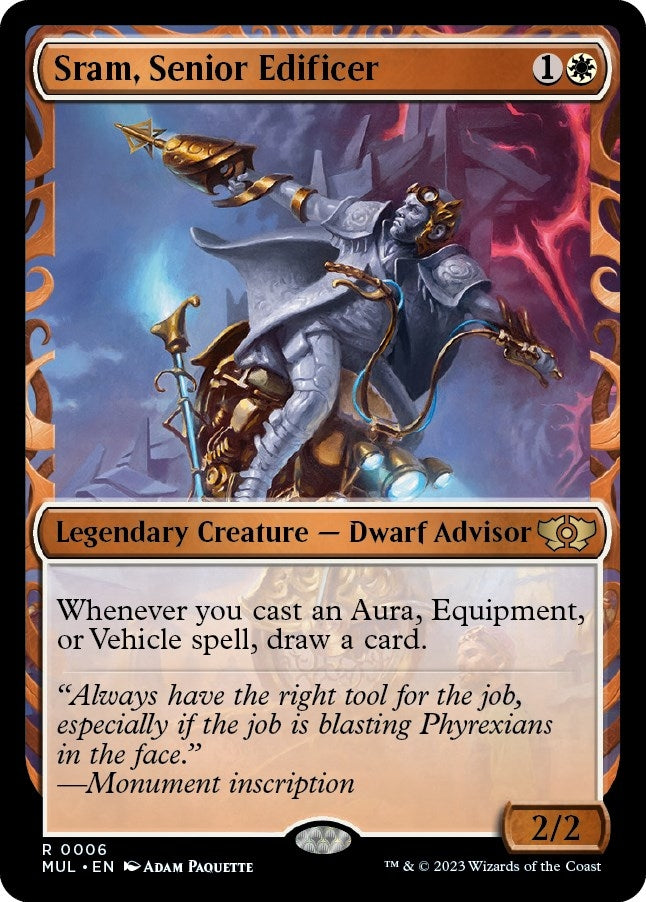 Sram, Senior Edificer (6) (March of the Machine: Multiverse Legends)