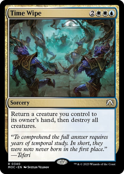 Time Wipe (340) (Commander: March of the Machine)
