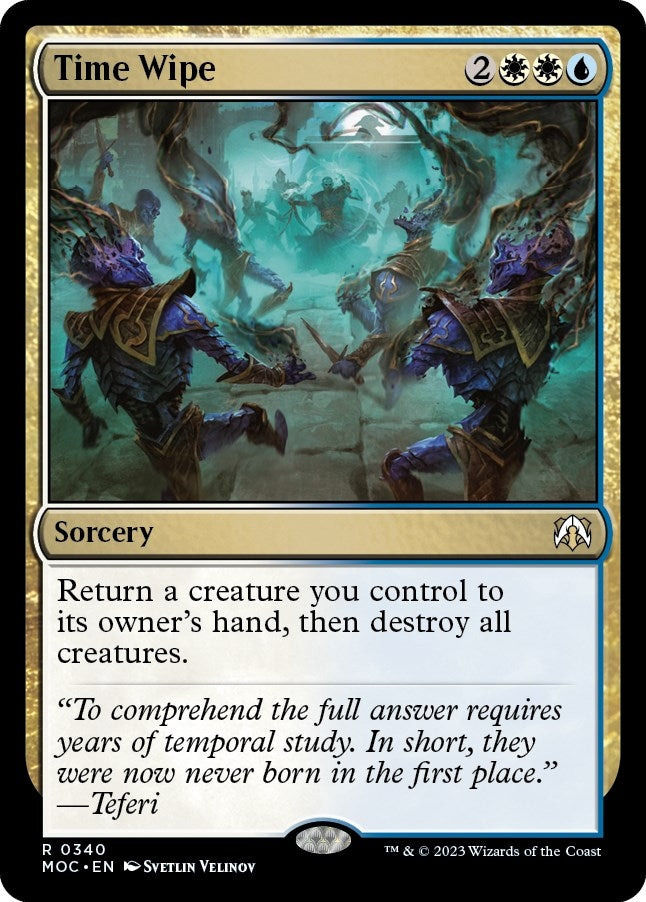 Time Wipe (340) (Commander: March of the Machine)