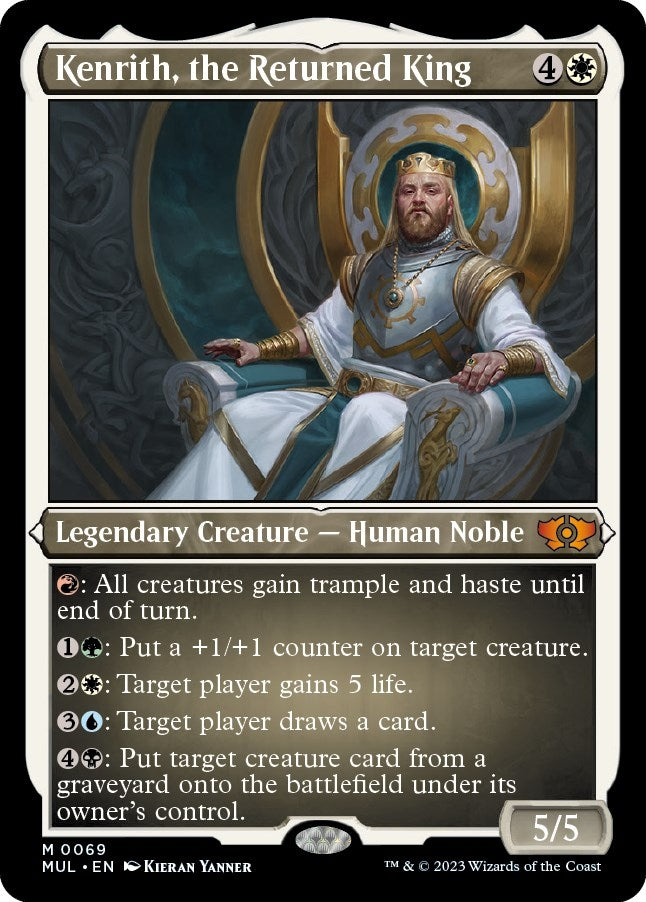 Kenrith, the Returned King (Foil Etched) (69) (March of the Machine: Multiverse Legends)