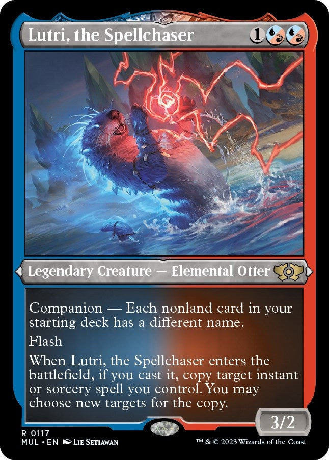 Lutri, the Spellchaser (Foil Etched) (117) (March of the Machine: Multiverse Legends)