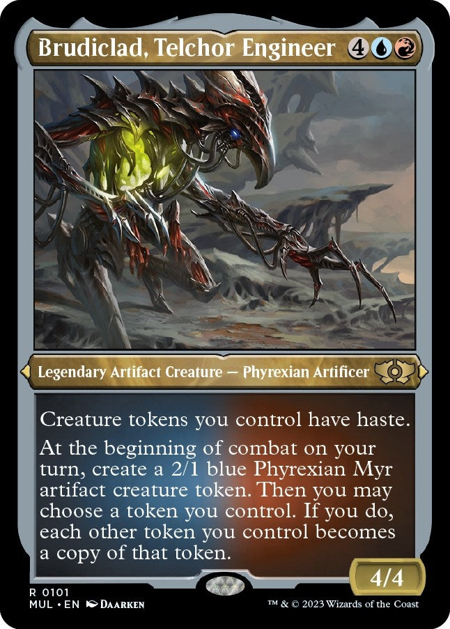 Brudiclad, Telchor Engineer (Foil Etched) (101) (March of the Machine: Multiverse Legends)
