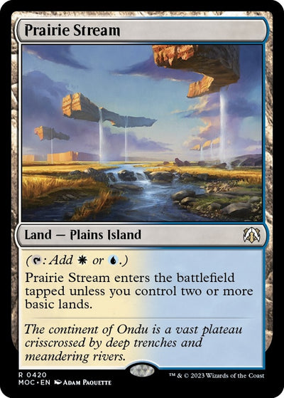 Prairie Stream (420) (Commander: March of the Machine)