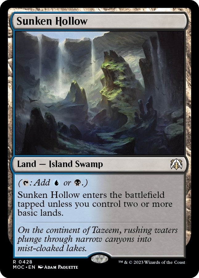 Sunken Hollow (428) (Commander: March of the Machine)
