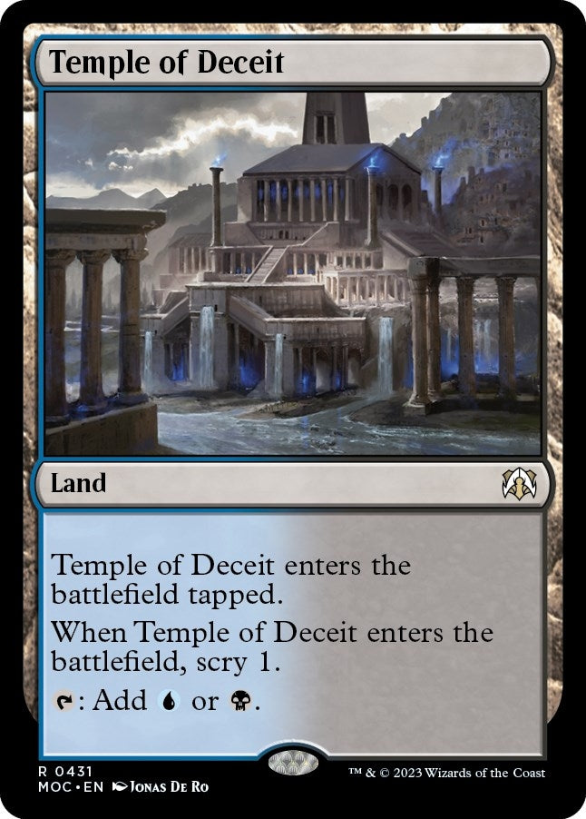 Temple of Deceit (431) (Commander: March of the Machine)