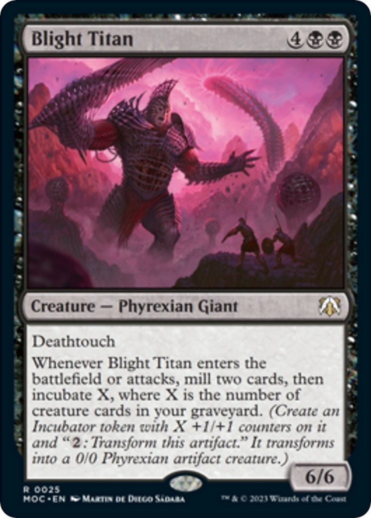 Blight Titan (25) (Commander: March of the Machine)