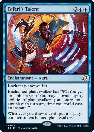 Teferi's Talent (74) (Commander: March of the Machine)