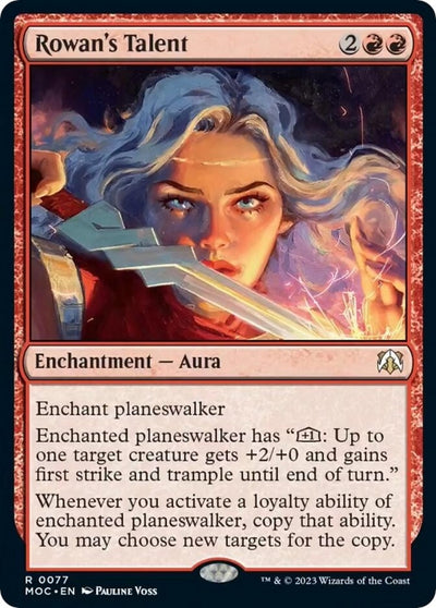 Rowan's Talent (77) (Commander: March of the Machine)