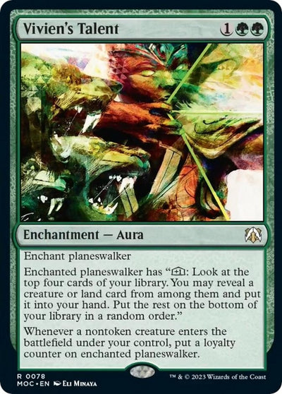 Vivien's Talent (78) (Commander: March of the Machine)