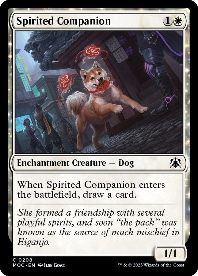Spirited Companion (208) (Commander: March of the Machine)