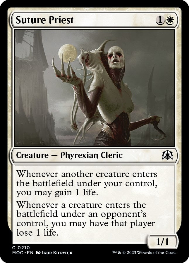 Suture Priest (210) (Commander: March of the Machine)