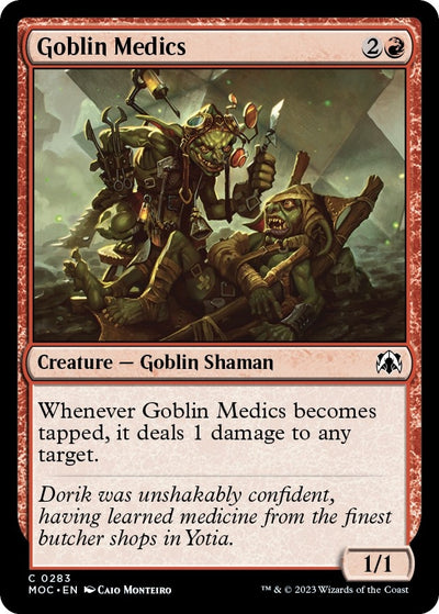 Goblin Medics (283) (Commander: March of the Machine)