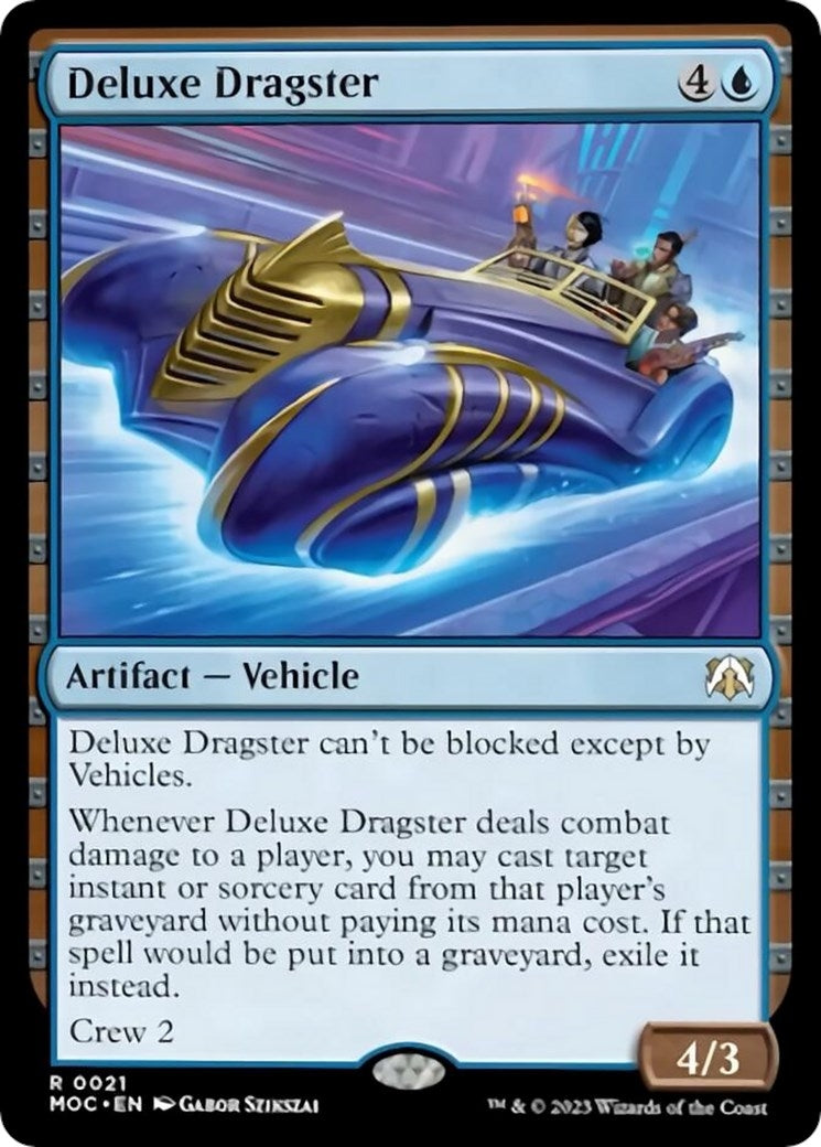 Deluxe Dragster (21) (Commander: March of the Machine)