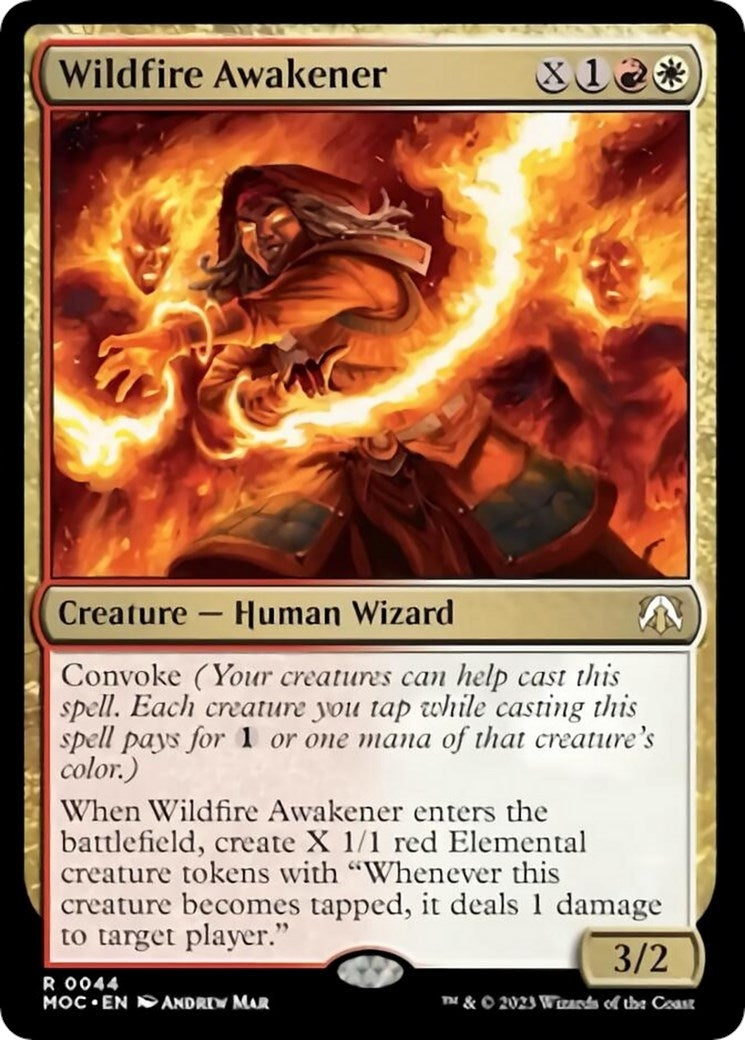 Wildfire Awakener (44) (Commander: March of the Machine)