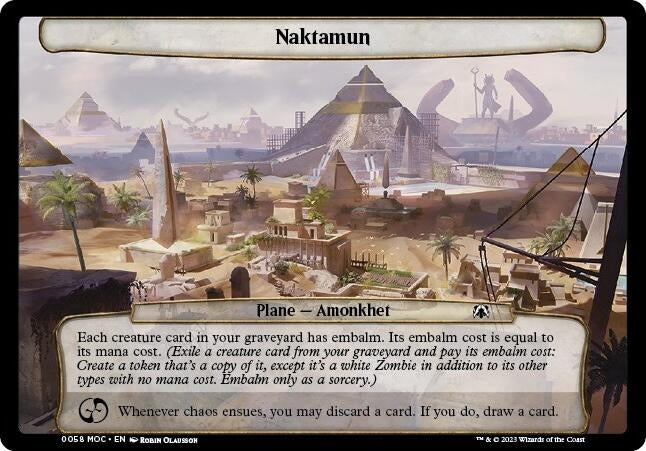 Naktamun (58) (Planechase: March of the Machine)