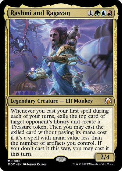 Rashmi and Ragavan (8) (Commander: March of the Machine) (MOC)
