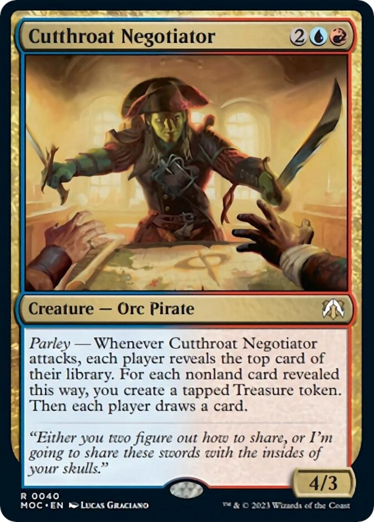 Cutthroat Negotiator (40) (Commander: March of the Machine)