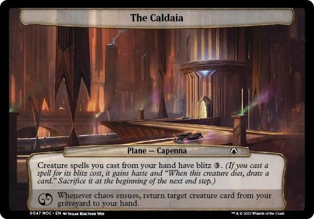 The Caldaia (47) (Planechase: March of the Machine)