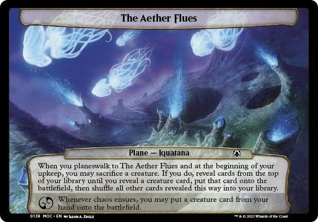 The Aether Flues (139) (Planechase: March of the Machine)