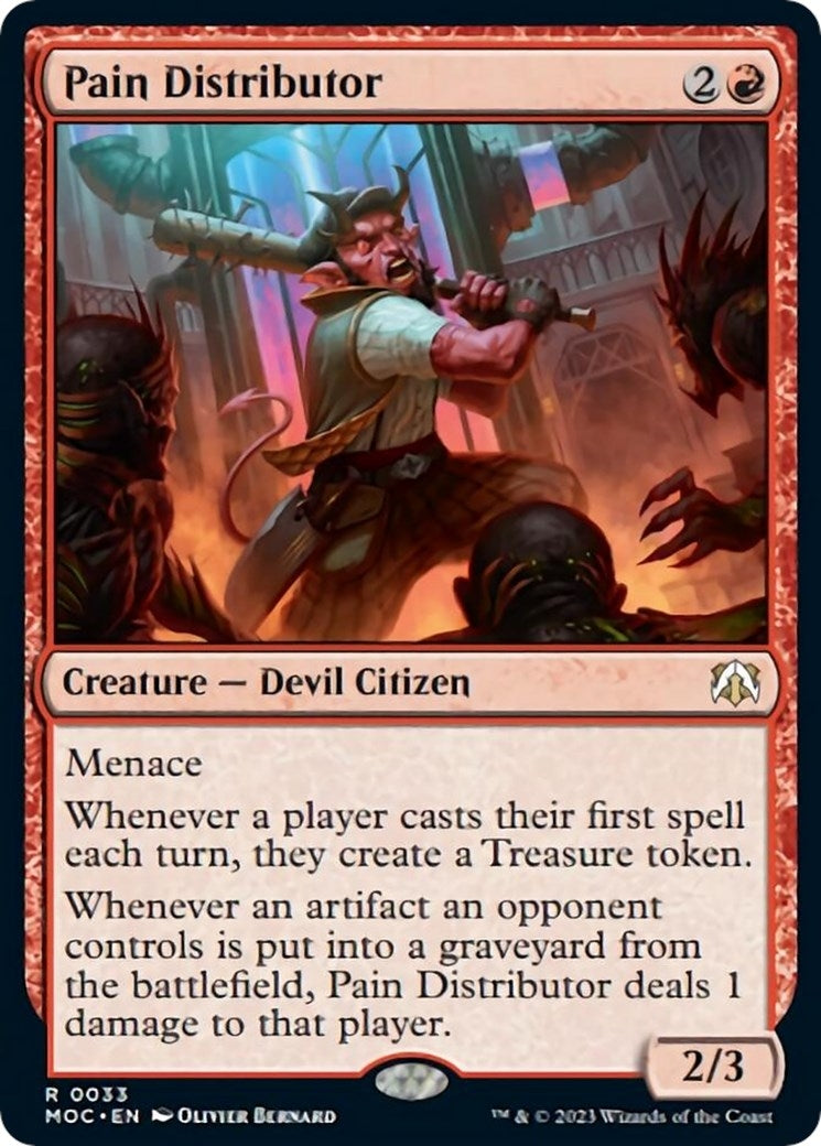 Pain Distributor (33) (Commander: March of the Machine)