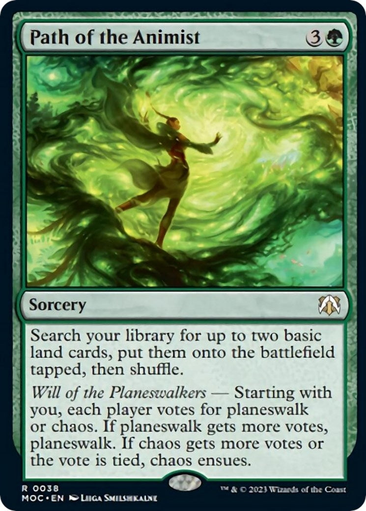 Path of the Animist (38) (Commander: March of the Machine)