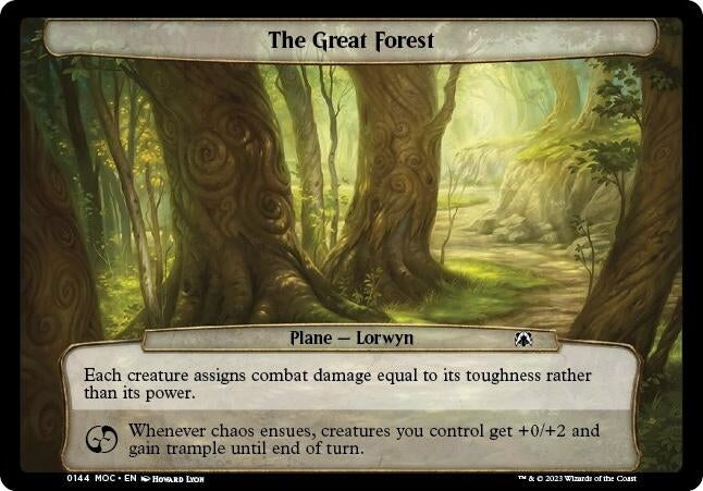 The Great Forest (144) (Planechase: March of the Machine)