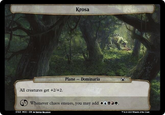 Krosa (150) (Planechase: March of the Machine)