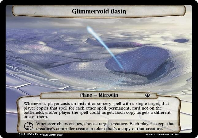 Glimmervoid Basin (143) (Planechase: March of the Machine)