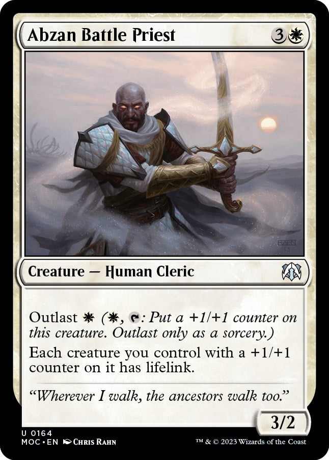 Abzan Battle Priest (164) (Commander: March of the Machine)