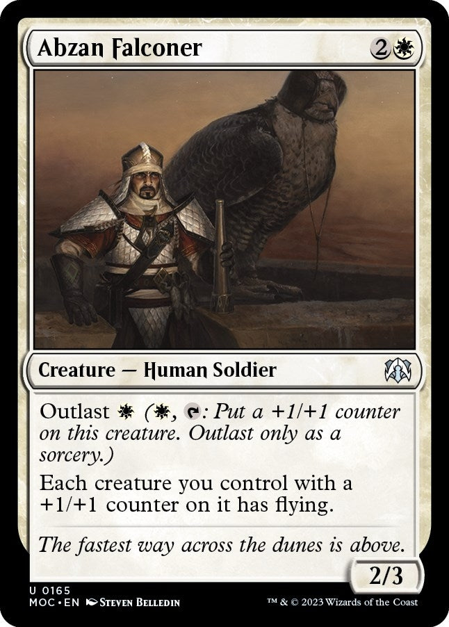 Abzan Falconer (165) (Commander: March of the Machine)