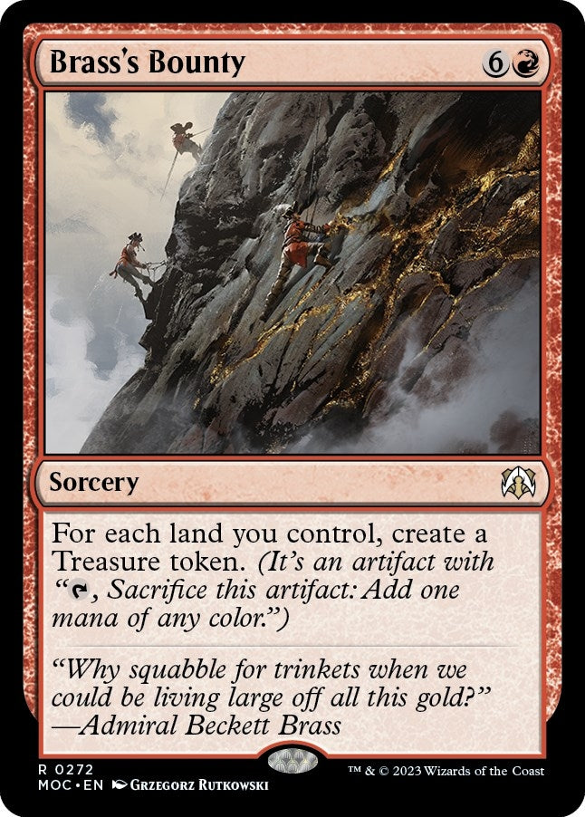 Brass's Bounty (272) (Commander: March of the Machine)
