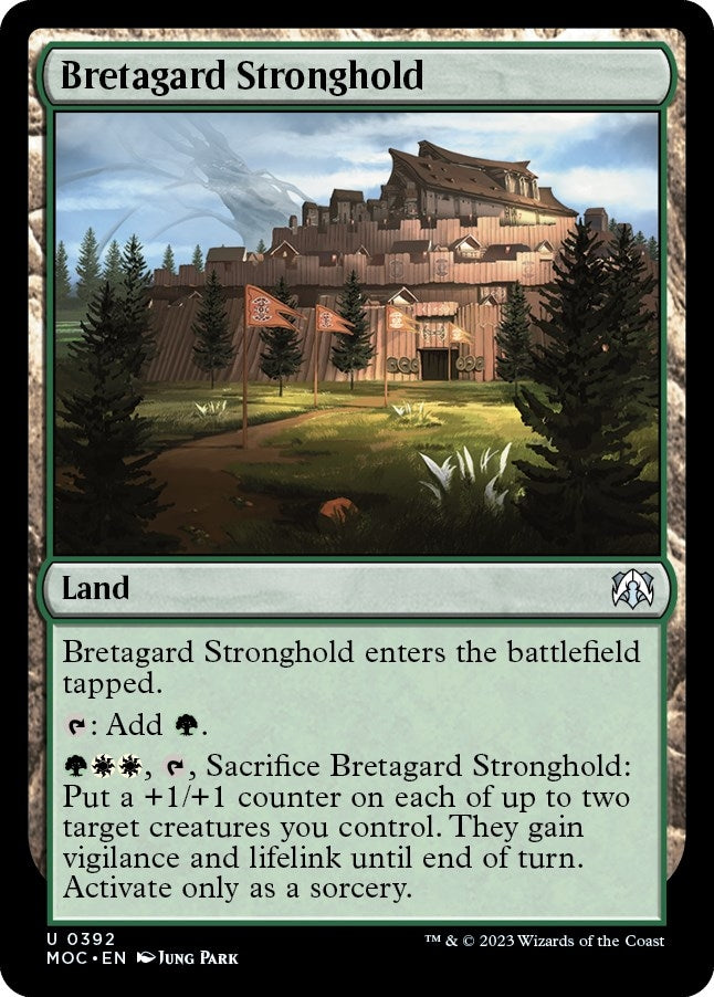 Bretagard Stronghold (392) (Commander: March of the Machine)