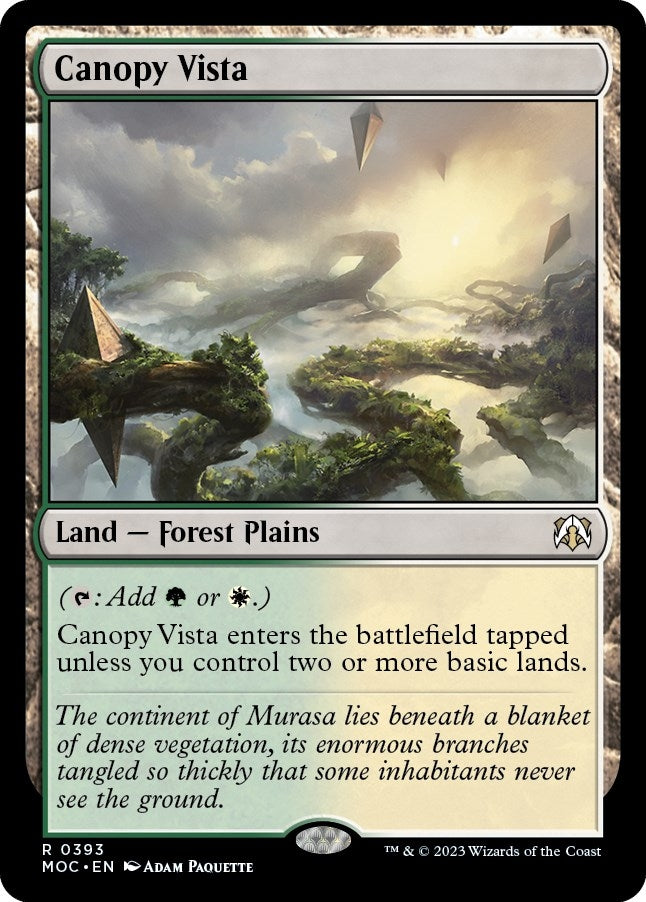 Canopy Vista (393) (Commander: March of the Machine)